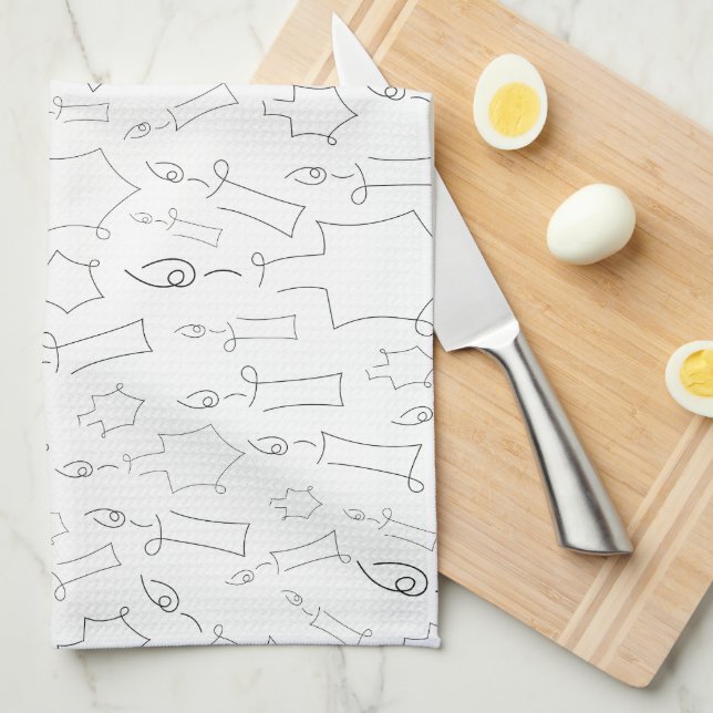 Linge De Cuisine Chanoukah (Quart Plié)