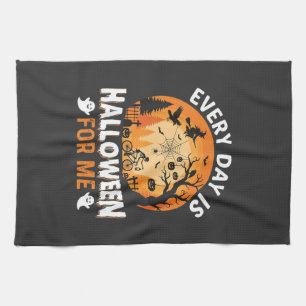 Linge De Cuisine Chaque Jour Est Halloween Vintage T Shirt Design