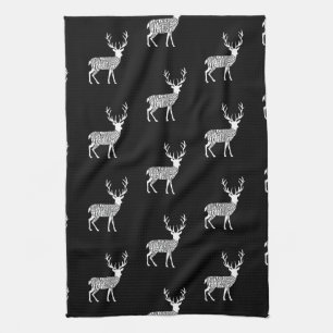 Linge De Cuisine chasse au gibier à plumes de cerf de chevreuil ch