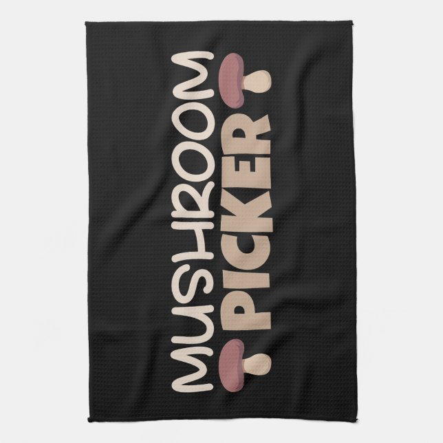 Linge De Cuisine Chasseur de champignons Picker de champignon (Vertical)