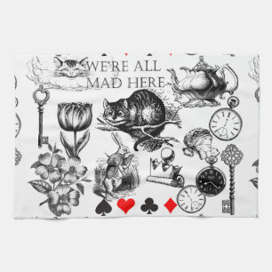 Linge De Cuisine Chat de Cheshire classique alice au pays des merve