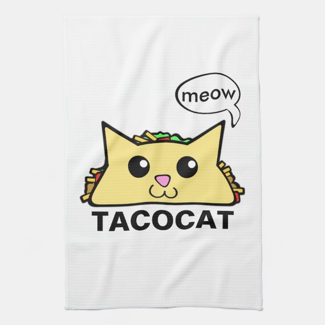 Linge De Cuisine Chat de taco (Vertical)
