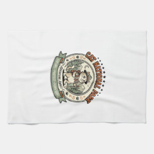 Linge De Cuisine Chat Parc National Chat Affiche Parc National Chat