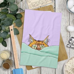 Linge De Cuisine Chat Sunshine Good Morning