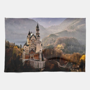 Linge De Cuisine Château de Neuschwanstein Allemagne