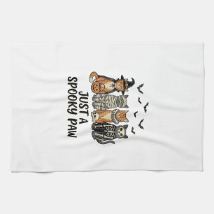 Linge De Cuisine Chatons Halloween Patte Effrayante Création de Che