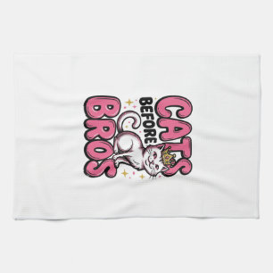Linge De Cuisine Chats avant frères conception de t-shirt vintage c