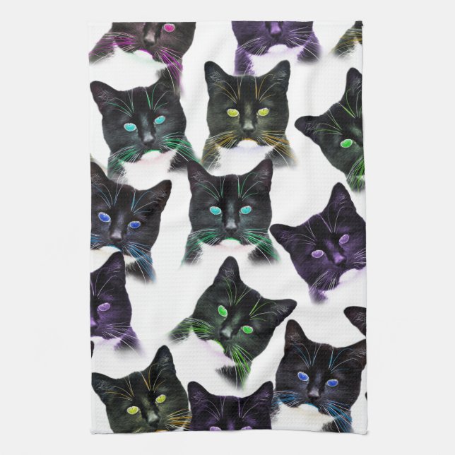 Linge De Cuisine Chats cool (Vertical)