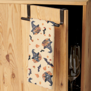 Linge De Cuisine Chats mignons Chats chauves-souris et Halloween Ci