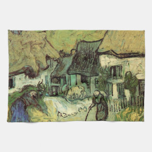 Linge De Cuisine Chaumières à Jorgus par Vincent van Gogh
