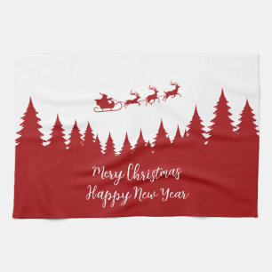 Linge De Cuisine Chaussettes père Noël