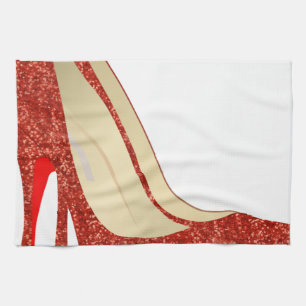 Linge De Cuisine chaussons rubis