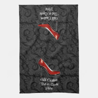 Linge De Cuisine Chaussure rouge Sassy