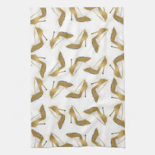 Linge De Cuisine Chaussures haute talon cool à parties scintillant 