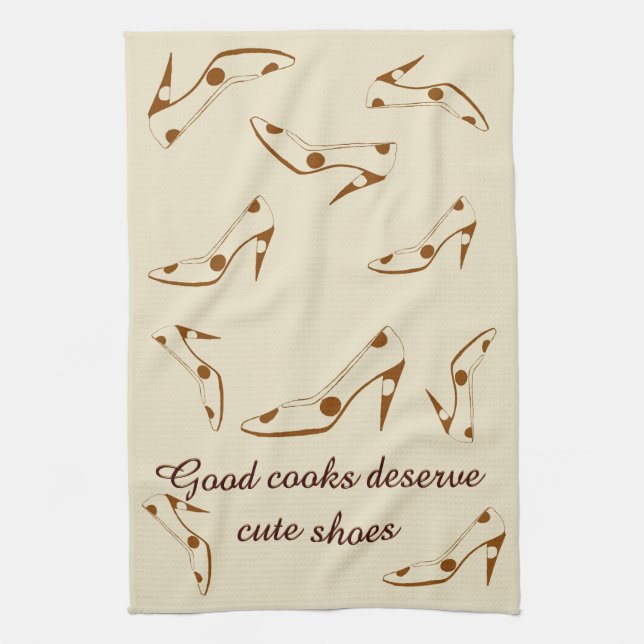 Linge De Cuisine Chaussures mignonnes de talon haut (Vertical)