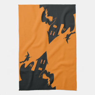 Linge De Cuisine Chauve-souris fantôme Haunch Halloween vintage Hal