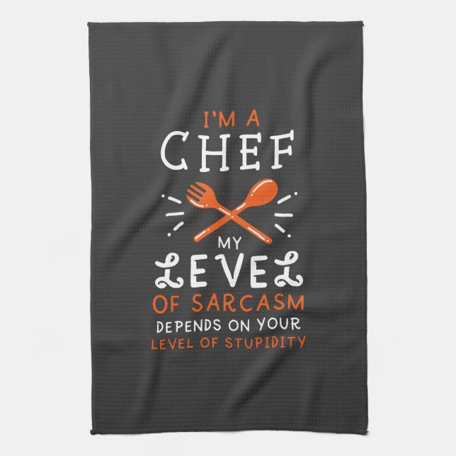 Linge De Cuisine Chef Cook Funny Cadeau (Vertical)