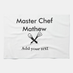 Linge De Cuisine Chef cuisinier cuisinier cuisinier ajouter nom de 