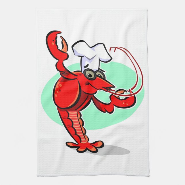 Linge De Cuisine Chef homard (Vertical)