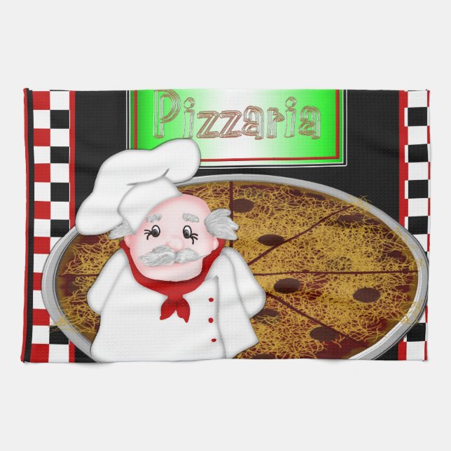 Linge De Cuisine Chef Italiano (Horizontal)