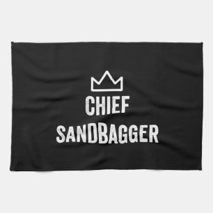Linge De Cuisine Chef Sandbagger Golf mème Bjj Chess Sandbag