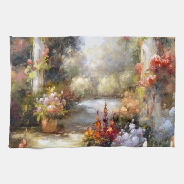 Linge De Cuisine Chemin de la mémoire I (Horizontal)