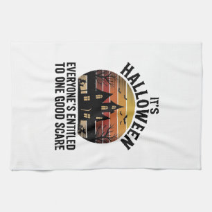 Linge De Cuisine Chemise de bonne frayeur de maison hantée Hallowee