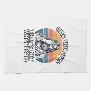 Linge De Cuisine Chemise de gravure rétro de citation drôle Facepal