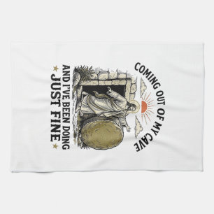 Linge De Cuisine Chemise de la Résurrection Chrétienne Sortant de M