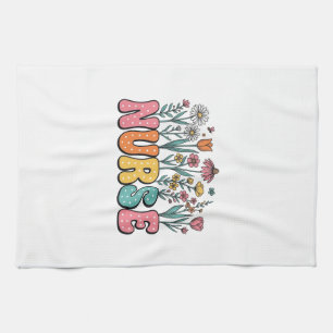 Linge De Cuisine Chemise de style vintage avec lettre bulleuse infi
