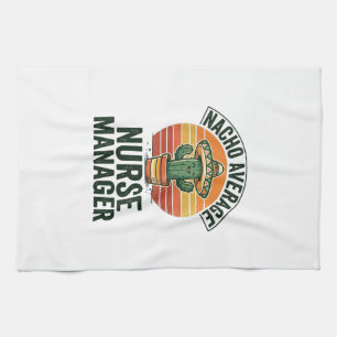 Linge De Cuisine Chemise drôle de cactus Nacho Average Nurse Manage