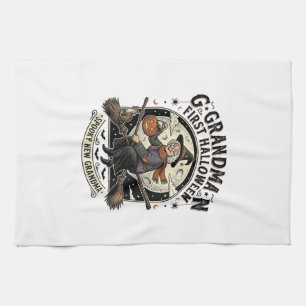 Linge De Cuisine Chemise sorcière vintage Halloween de grand-mère e