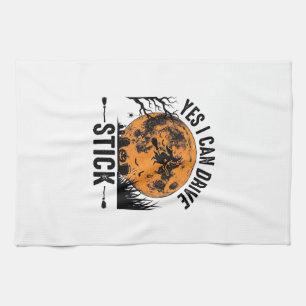 Linge De Cuisine Chemise Vintage de Sorcière Drôle d'Halloween Cond
