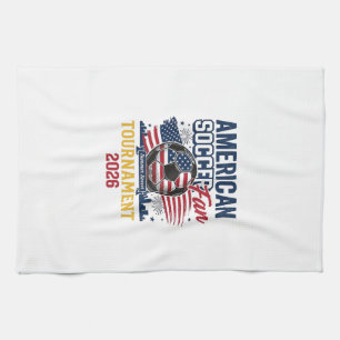 Linge De Cuisine Chemise Vintage Tournoi de Football Américain 2026
