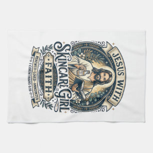 Linge De Cuisine Chemisier Vintage Soins de peau Esthéticienne Jésu