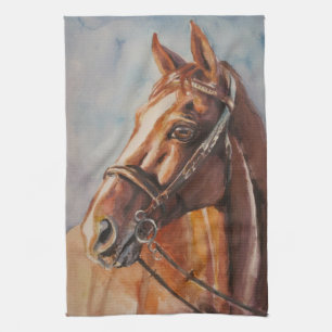 Linge De Cuisine Cheval 2