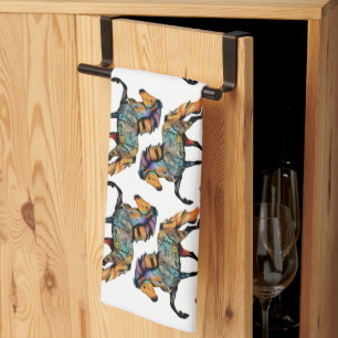 Linge De Cuisine Cheval islandais Pop Art