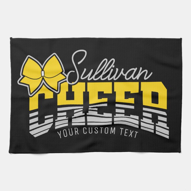 Linge De Cuisine Cheval Team AJOUTER LE NOM École Athlète Pom-pom g (Horizontal)