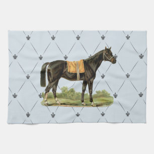 Linge De Cuisine Cheval vintage à selle