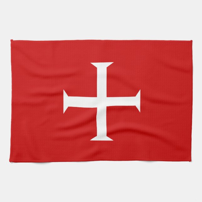 Linge De Cuisine chevaliers templar croix-rouge malta teutonic hôpi (Horizontal)