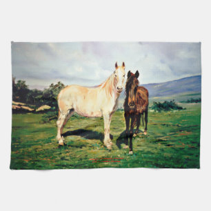 Linge De Cuisine Chevaux/Cabalos/Horses