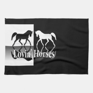 Linge De Cuisine Chevaux d'amour