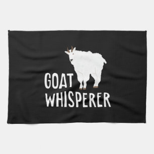 Linge De Cuisine Chèvre Whisperer Funny Chèvre ferme T-shirt animal
