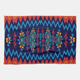 Linge De Cuisine Chevrons et conception d'abrégé sur losange