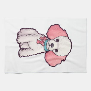 Linge De Cuisine Chien Caniche Super Mignon