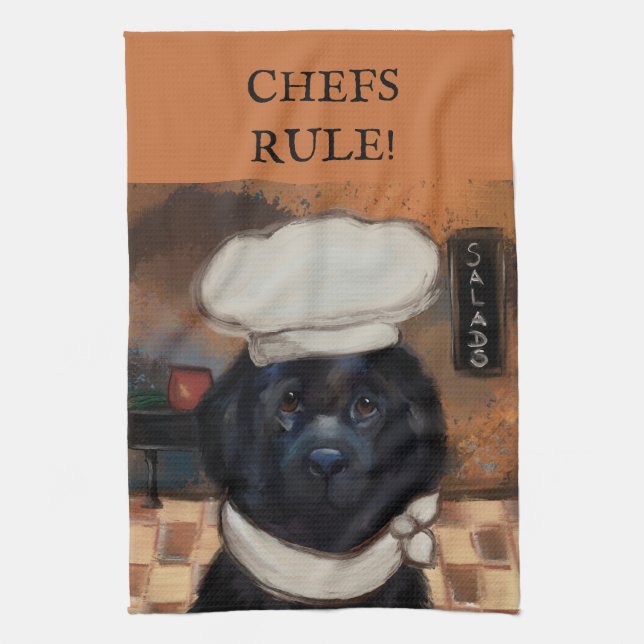 Linge De Cuisine Chien de Terre-Neuve      (Vertical)