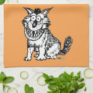 Linge De Cuisine Chien fou