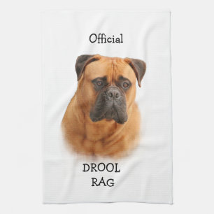 Linge De Cuisine Chiffon de bave de Bullmastiff