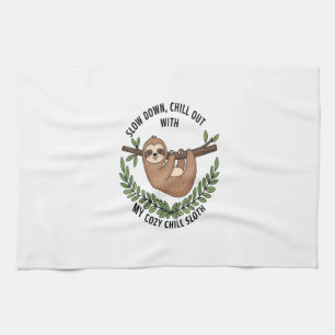 Linge De Cuisine Chill Sloth, USA Animal