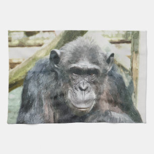 LINGE DE CUISINE CHIMPANZÉS CUITS